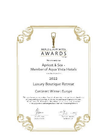 WORLD LUXURY HOTEL AWARDS 2022